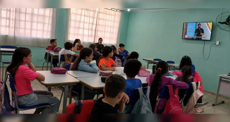 Confira a série de registros do amplo trabalho em sala de aula.