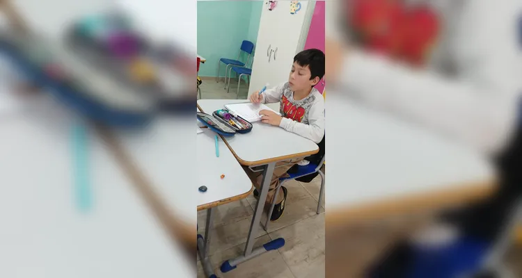 Confira a série de registros do amplo trabalho em sala de aula.