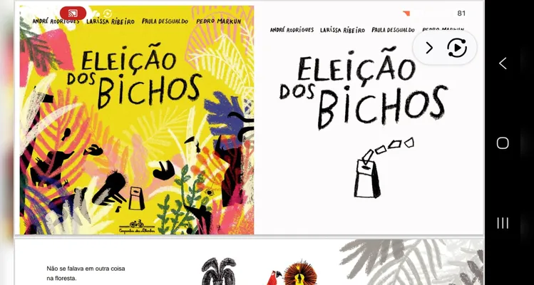 Confira a série de registros do amplo trabalho em sala de aula.