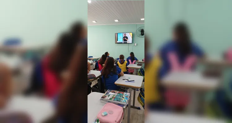 Confira a série de registros do amplo trabalho em sala de aula.