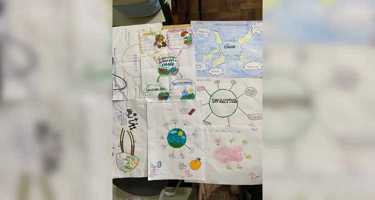 Confira os registros em sala de aula.