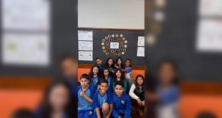 Confira os registros do trabalho em sala de aula.