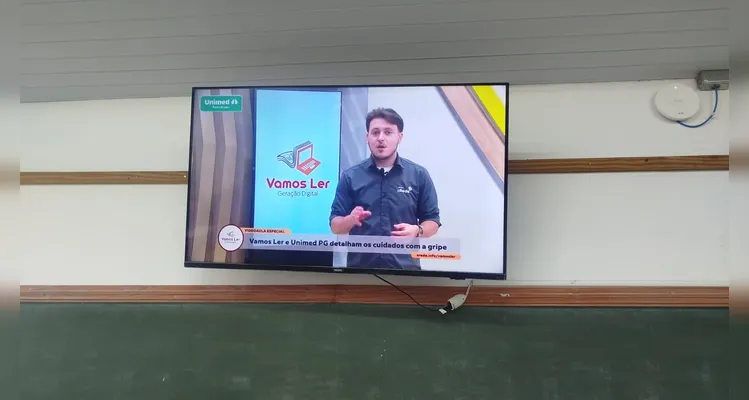 Trabalho contou com diversificados momentos em sala de aula.