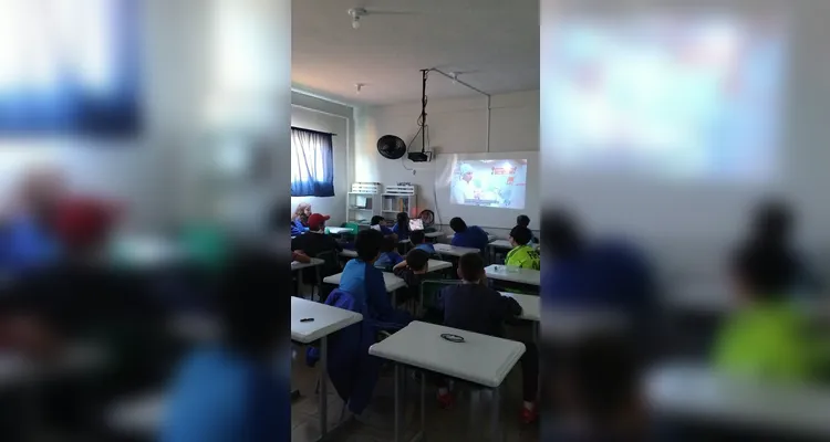 Confira os registros da ampla proposta com os alunos.