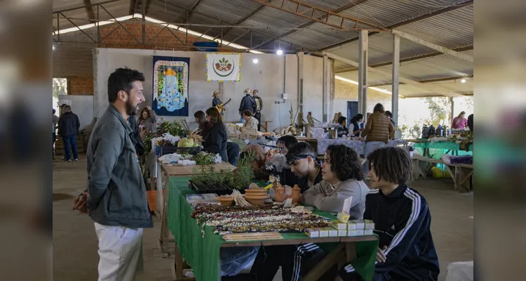 Edição de 2025 da Feira de Sementes Crioulas.