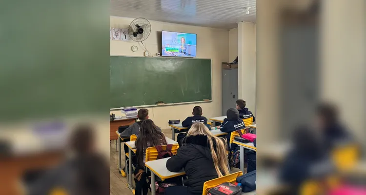 Confira a série de registros, dentro e fora da sala de aula.