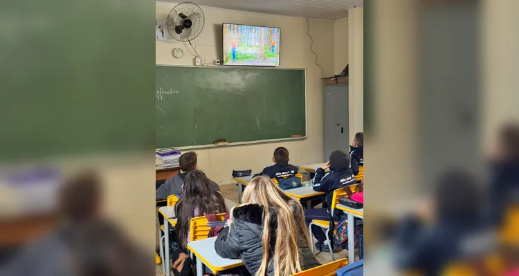 Confira a série de registros, dentro e fora da sala de aula.