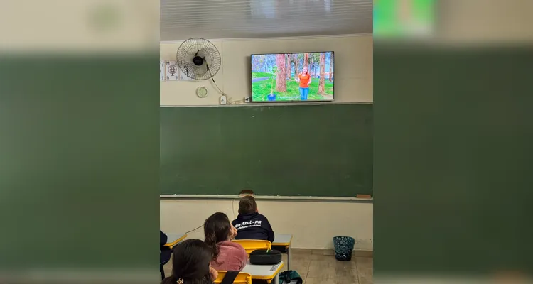 Confira a série de registros, dentro e fora da sala de aula.