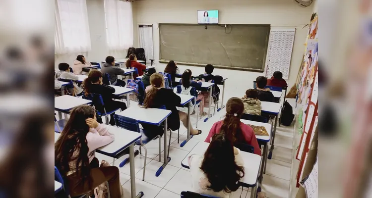 Confira a série de registros dentro e fora da sala de aula.