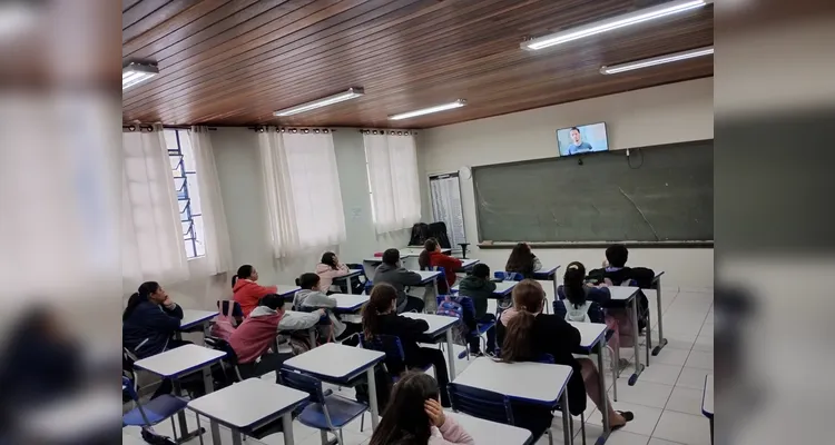 Confira a série de registros dentro e fora da sala de aula.