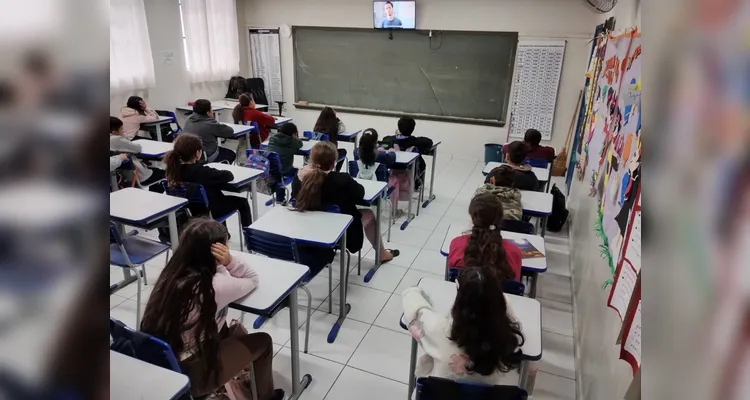 Confira a série de registros dentro e fora da sala de aula.