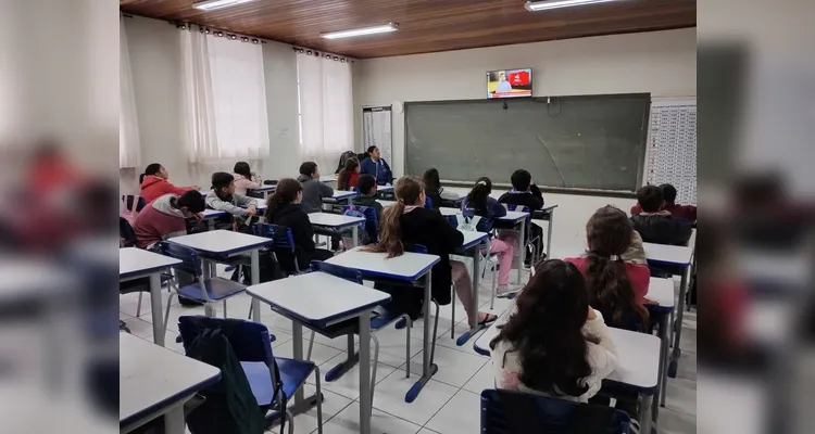 Confira a série de registros dentro e fora da sala de aula.