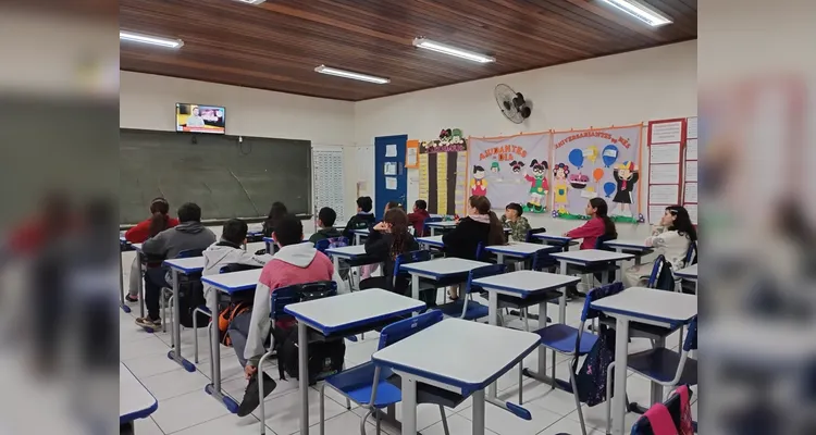 Confira a série de registros dentro e fora da sala de aula.