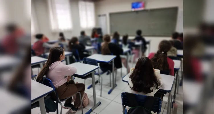 Confira a série de registros dentro e fora da sala de aula.