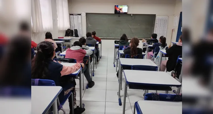 Confira a série de registros dentro e fora da sala de aula.