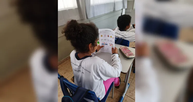 Confira os registros da proposta, dentro e fora da sala de aula.
