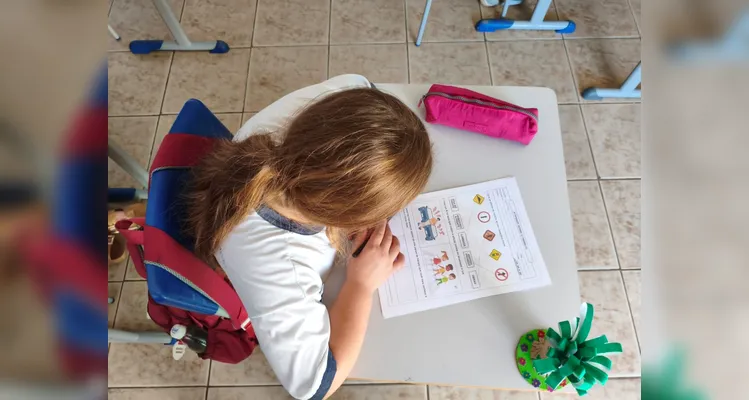 Confira os registros da proposta, dentro e fora da sala de aula.