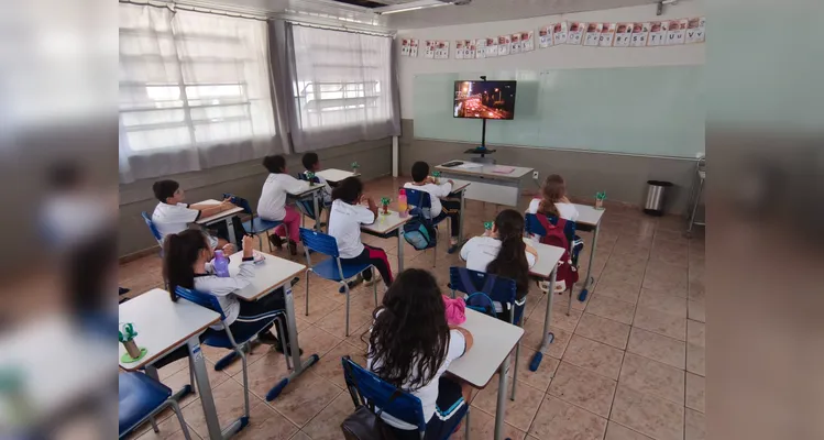 Confira os registros da proposta, dentro e fora da sala de aula.