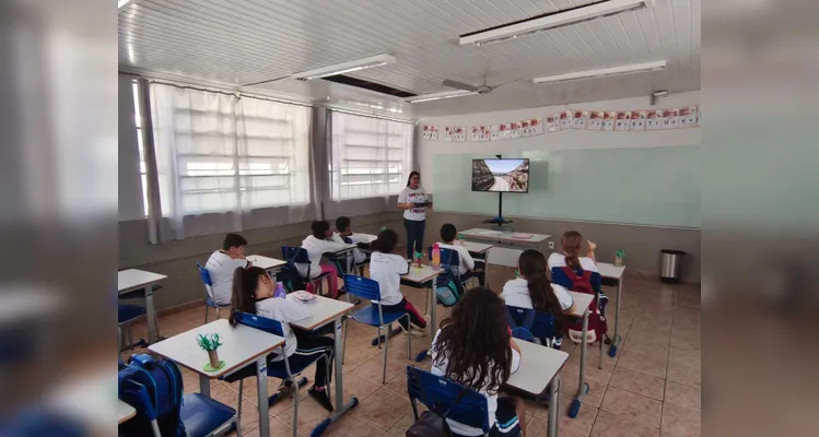 Confira os registros da proposta, dentro e fora da sala de aula.