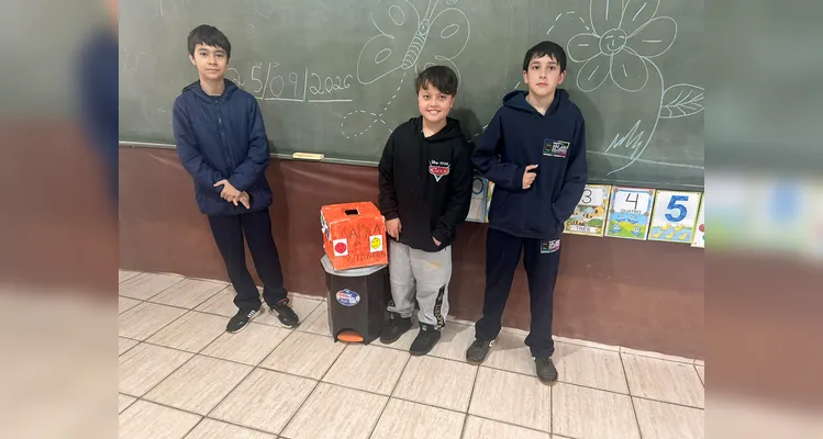 Veja os registros do trabalho em sala de aula.