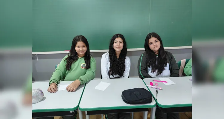 Confira os registros do trabalho em sala de aula.
