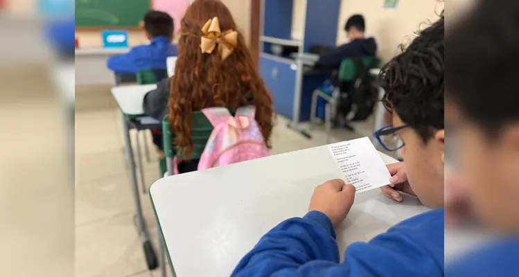 Confira os registros da ampla proposta em sala de aula.