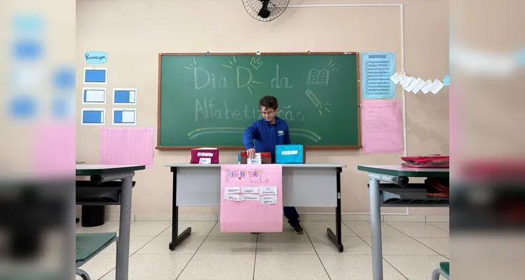 Confira os registros da ampla proposta em sala de aula.