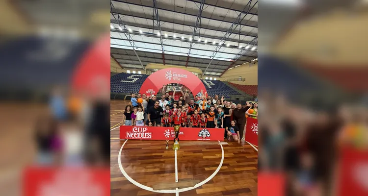 Supere-se Futsal de PG é vice-campeão Paranaense de Futsal Sub-8