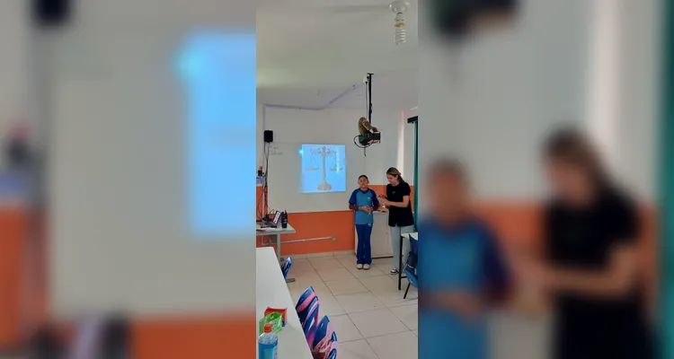 Confira a série de registros do trabalho dentro e fora da sala de aula.