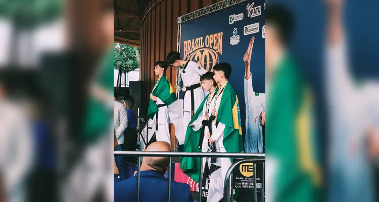 Atleta de PG conquista título internacional de taekwondo no Brazil Open G2