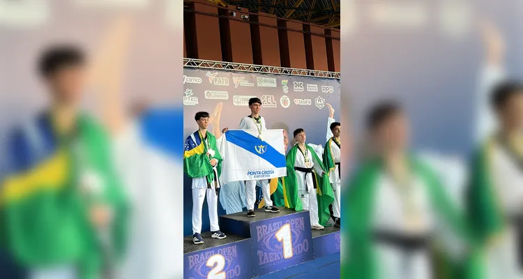 Atleta de PG conquista título internacional de taekwondo no Brazil Open G2