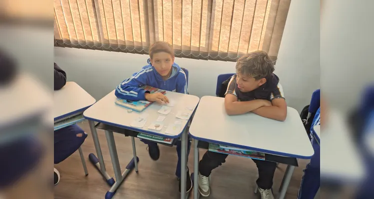 Confira os registros da proposta em sala de aula.