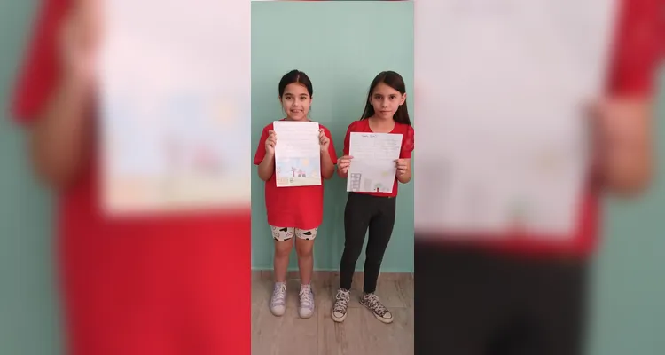 Confira a série de registros do trabalho em sala de aula.
