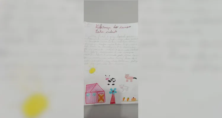 Confira a série de registros do trabalho em sala de aula.