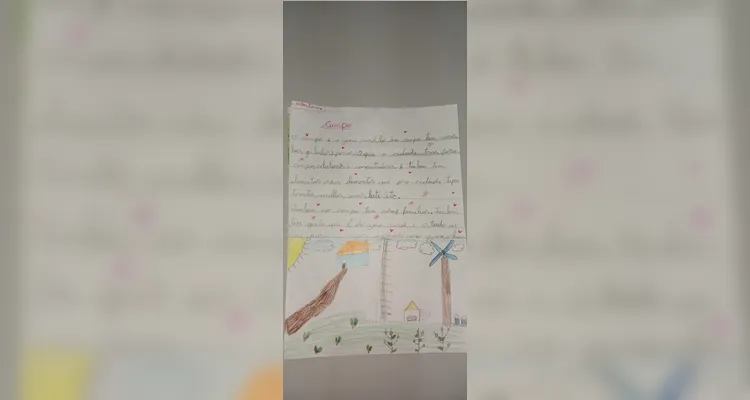 Confira a série de registros do trabalho em sala de aula.