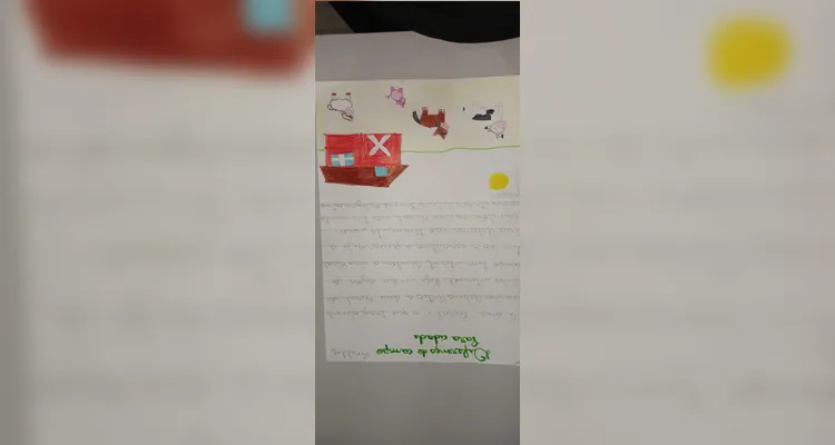 Confira a série de registros do trabalho em sala de aula.