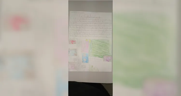 Confira a série de registros do trabalho em sala de aula.