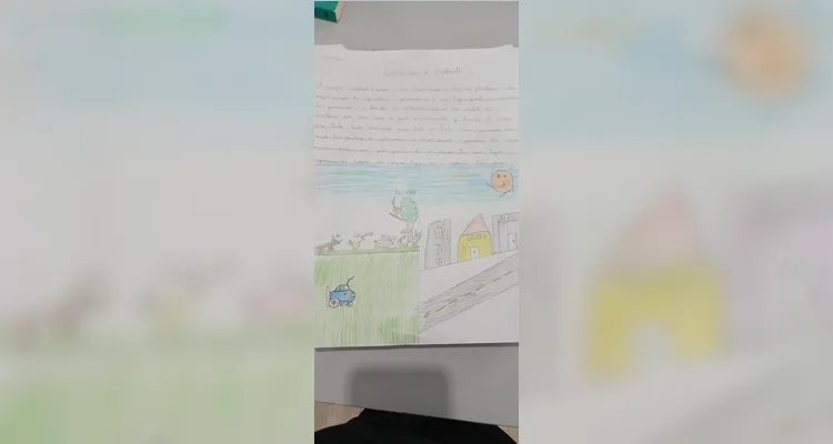Confira a série de registros do trabalho em sala de aula.