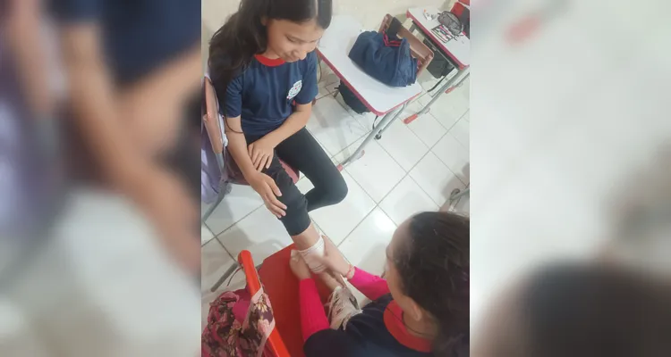 Confira a série de registros da ampla proposta em sala de aula.