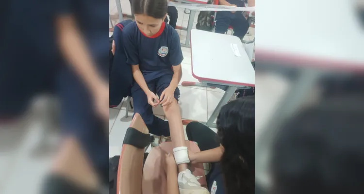 Confira a série de registros da ampla proposta em sala de aula.
