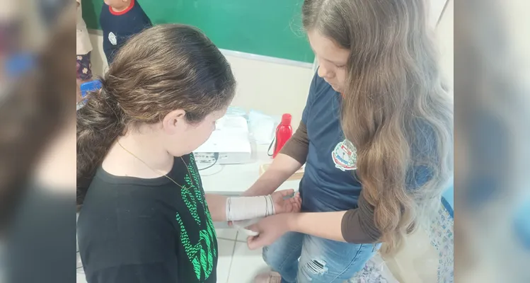 Confira a série de registros da ampla proposta em sala de aula.
