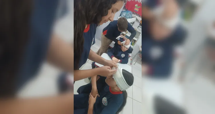 Confira a série de registros da ampla proposta em sala de aula.