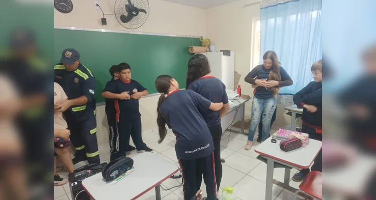 Confira a série de registros da ampla proposta em sala de aula.