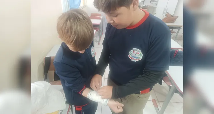 Confira a série de registros da ampla proposta em sala de aula.