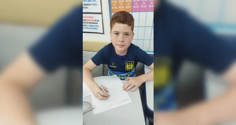 Confira a série de registros do trabalho em sala de aula.
