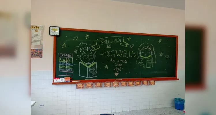 Veja os registros da ampla proposta em sala de aula.