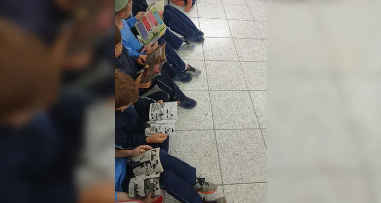 Veja os registros da ampla proposta em sala de aula.
