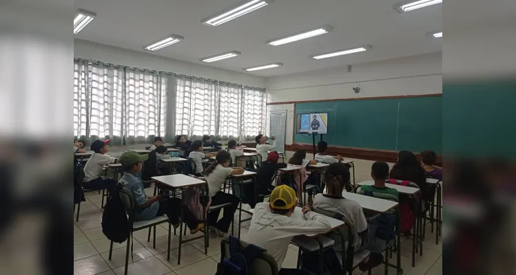 Confira a série de registros do amplo trabalho dos educandos.