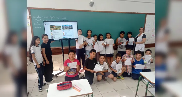 Confira a série de registros do amplo trabalho dos educandos.
