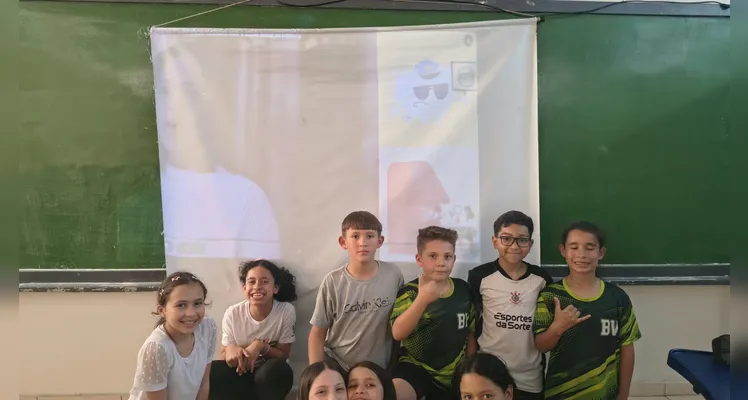 Confira a série de registros do amplo trabalho em sala de aula.